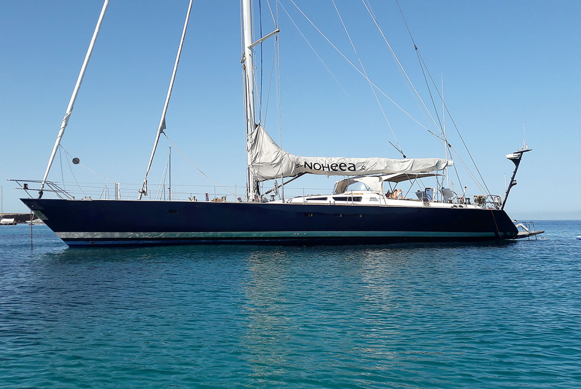 Luxury Sailing yacht Noheea charter biza